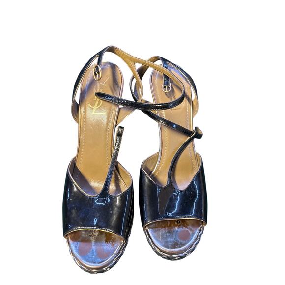 Vintage YSL size 10 high heels - Picture 2 of 4